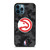 ATLANTA HAWKS BLACK CAMO iPhone 12 Pro Max Case Cover