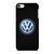VW VOLKSWAGEN CARBON FIBER iPod Touch 6 Case Cover