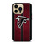 ATLANTA FALCONS NFL METAL STRIPE iPhone 14 Pro Max Case Cover ATLANTA FALCONS NFL METAL STRIPE iPhone 14 Pro Max Case Cover
