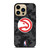ATLANTA HAWKS BLACK CAMO iPhone 14 Pro Max Case Cover