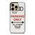 AUDI PARKING ONLY 2 iPhone 14 Pro Max Case Cover