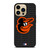 BALTIMORE ORIOLES BASEBALL BLACK iPhone 14 Pro Max Case Cover