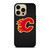 CALGARY FLAMES HOCKEY NHL LOGO iPhone 14 Pro Max Case Cover