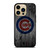 CHICAGO CUBS BASEBALL MLB WOOD LOGO iPhone 14 Pro Max Case Cover