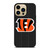 CINCINNATI BENGALS FOOTBALL TEXT iPhone 14 Pro Max Case Cover