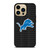 DETROIT LIONS FOOTBALL TEXT iPhone 14 Pro Max Case Cover