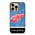 DETROIT RED WINGS HOCKEY TEAM iPhone 14 Pro Max Case Cover
