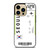 FLIGHT TICKETS SEOUL SOUTH KOREA iPhone 14 Pro Max Case Cover