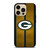 GREEN BAY PACKERS NFL METAL STRIPE iPhone 14 Pro Max Case Cover