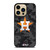 HOUSTON ASTROS BASEBALL BLACK CAMO iPhone 14 Pro Max Case Cover