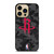 HOUSTON ROCKETS BLACK CAMO iPhone 14 Pro Max Case Cover
