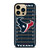 HOUSTON TEXANS FOOTBALL FIELD iPhone 14 Pro Max Case Cover