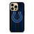 INDIANAPOLIS COLTS NFL METAL STRIPE iPhone 14 Pro Max Case Cover
