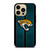 JACKSONVILLE JAGUARS NFL METAL STRIPE iPhone 14 Pro Max Case Cover