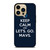 LETS GO DALLAS MAVERICKS NBA BASKETBALL iPhone 14 Pro Max Case Cover