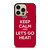 LETS GO MIAMI HEAT NBA BASKETBALL 3 iPhone 14 Pro Max Case Cover