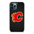 CALGARY FLAMES HOCKEY NHL LOGO iPhone 12 Pro Max Case Cover