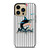 MIAMI MARLINS MLB NIKE iPhone 14 Pro Max Case Cover