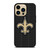 NEW ORLEANS SAINTS FOOTBALL TEXT iPhone 14 Pro Max Case Cover