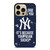 NEW YORK YANKEES MLB BASEBALL BANTER FANS 2 iPhone 14 Pro Max Case Cover