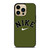 NIKE SWOOSH VINTAGE ARMY iPhone 14 Pro Max Case Cover