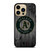 OAKLAND ATHLETICS BASEBALL MLB WOOD LOGO iPhone 14 Pro Max Case Cover