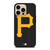 PITTSBURGH PIRATES BASEBALL BLACK iPhone 14 Pro Max Case Cover