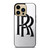 ROLLS ROYCE METAL LOGO iPhone 14 Pro Max Case Cover