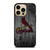 SAINT LOUIS CARDINALS BASEBALL MLB WOOD LOGO iPhone 14 Pro Max Case Cover