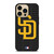 SAN DIEGO BROWN BASEBALL BLACK iPhone 14 Pro Max Case Cover