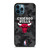 CHICAGO BULLS BLACK CAMO iPhone 12 Pro Max Case Cover