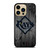 TAMPA BAY RAYS BASEBALL MLB WOOD LOGO iPhone 14 Pro Max Case Cover