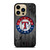 TEXAS RANGERS BASEBALL MLB WOOD LOGO iPhone 14 Pro Max Case Cover