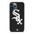 CHICAGO WHITE SOX BASEBALL BLACK iPhone 12 Pro Max Case Cover