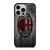 AC MILAN FOOTBALL WOODEN LOGO iPhone 14 Pro Case Cover