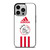 AJAX AMSTERDAM FC ADIDAS STRIPES iPhone 14 Pro Case Cover