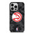 ATLANTA HAWKS BLACK CAMO iPhone 14 Pro Case Cover
