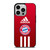 BAYERN MUNCHEN FC ADIDAS STRIPES iPhone 14 Pro Case Cover