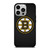 BOSTON BRUINS HOCKEY NHL LOGO iPhone 14 Pro Case Cover