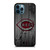 CINCINNATI REDS BASEBALL MLB WOOD LOGO iPhone 12 Pro Max Case Cover