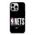 BROOKLYN NETS NBA BASKETBALL LOGO iPhone 14 Pro Case Cover