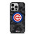 CHICAGO CUBS BASEBALL BLACK CAMO iPhone 14 Pro Case Cover