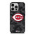 CINCINNATI REDS BASEBALL BLACK CAMO iPhone 14 Pro Case Cover