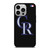 COLORADO ROCKIES MLB LOGO iPhone 14 Pro Case Cover