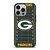 GREEN BAY PACKERS FOOTBALL FIELD iPhone 14 Pro Case Cover