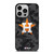 HOUSTON ASTROS BASEBALL BLACK CAMO iPhone 14 Pro Case Cover