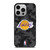 LOS ANGELES LAKERS BLACK CAMO iPhone 14 Pro Case Cover LOS ANGELES LAKERS BLACK CAMO iPhone 14 Pro Case Cover