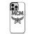 MCM WORLDWIDE WHITE iPhone 14 Pro Case Cover