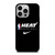 MIAMI HEAT NBA BASKETBALL NIKE iPhone 14 Pro Case Cover
