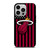 MIAMI HEATS NBA USA FLAG iPhone 14 Pro Case Cover